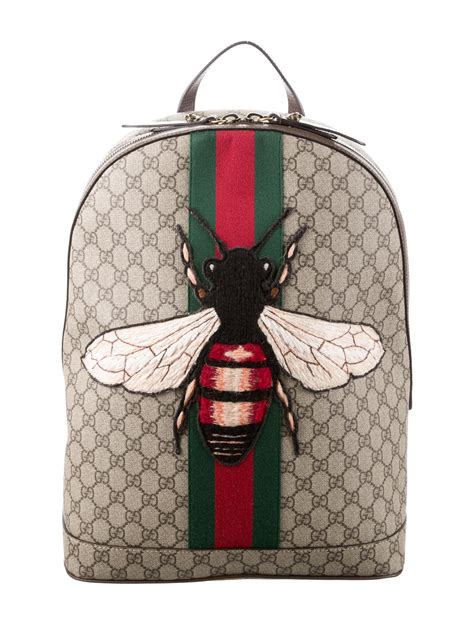 gucci biene tasche|farfetch Gucci backpack.